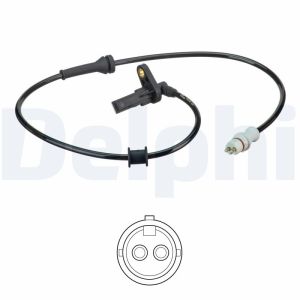 Capteur, vitesse de rou DELPHI SS20590