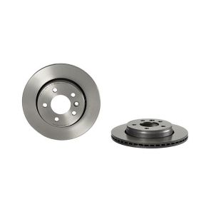 Remschijf BREMBO 09D42211 achter, geventileerd, sterk gecarboniseerd, 1 Stuk