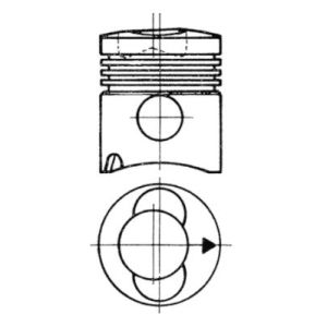 Zuiger KOLBENSCHMIDT 93315600