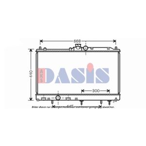 Motorkühler AKS DASIS 140084N