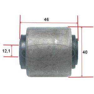 Bucha, suporte do braço de suspensão CORTECO 21652444