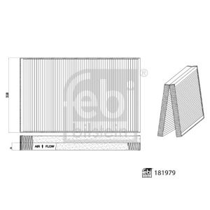 Innenraumfilter FEBI BILSTEIN 181979
