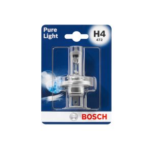 Glühlampe Halogen BOSCH H4 Pure Light 12V, 60/55W