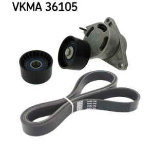 Set di cinghie Poly-V SKF VKMA 36105