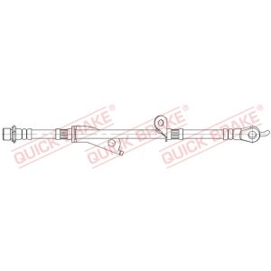 Flexible de frein QUICK BRAKE 58.880