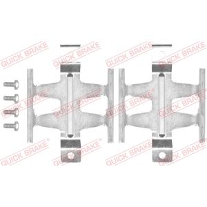 Zubehörsatz, Scheibenbremsbelag QUICK BRAKE 109-1687 für Mercedes-Benz