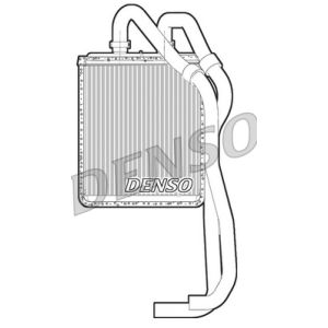 Échangeur de chaleur, chauffage intérieur DENSO DRR12021