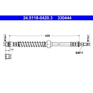 Remleiding ATE 24.5118-0420.3