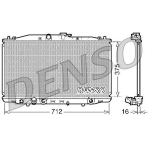 Arrefecedor do motor DENSO DRM40022