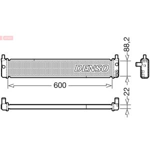 Raffreddatore motore DENSO DRM50135