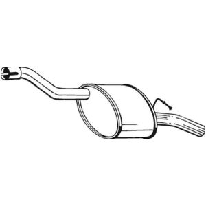 Endschalldämpfer BOSAL 154-607