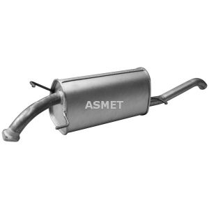 Silenciador trasero ASMET 31.003