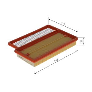 Luftfilter BOSCH F 026 400 466