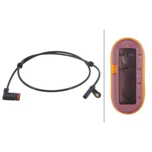 Sensor do ABS traseiro, direito HELLA 6PU 010 039-881