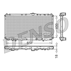 Arrefecedor do motor DENSO DRM33061