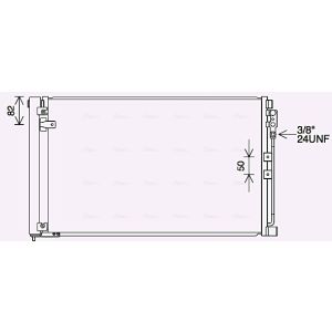 Condenseur (climatisation) AVA COOLING DN5452D