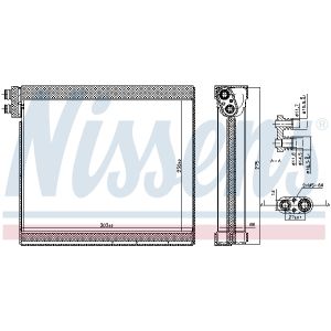 Verdamper, airconditioning NISSENS NIS 92365