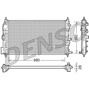 Radiateur, refroidissement du moteur DENSO DRM15005