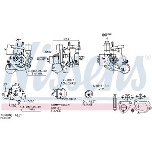 Lader, Aufladung NISSENS 93134