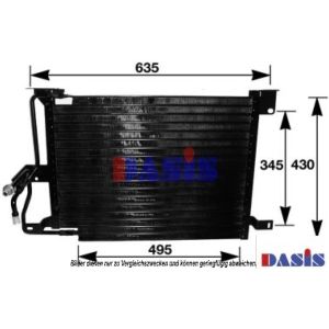 A/C-kondensor AKS DASIS 522630N