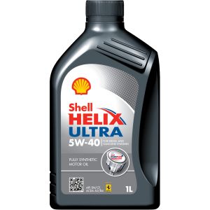 Aceite de motor SHELL Helix Ultra 5W40, 1L