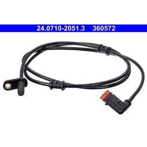 Sensor do ABS traseiro, direito ATE 24.0710-2051.3