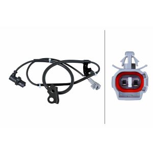 Sensor de velocidad, ABS HELLA 6PU 358 252-401