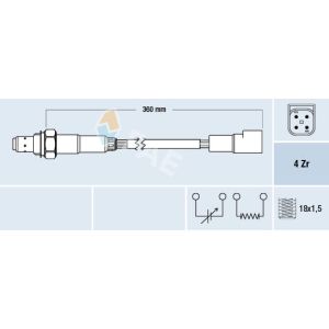 Sensor Lambda FAE 77168