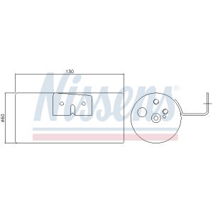 Trockner, Klimaanlage NISSENS 95232