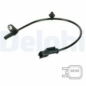 Capteur (vitesse de rotation des roues) DELPHI SS20805