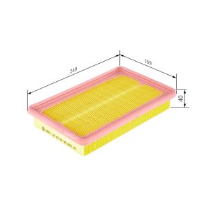 Luftfilter BOSCH FILTRY 1 457 433 290