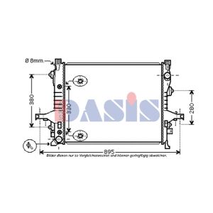 Motorkühler AKS DASIS 220018N