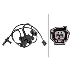 ABS-sensor HELLA 6PU 358 217-651