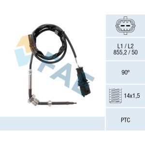 Abgastemperatursensor FAE 68086