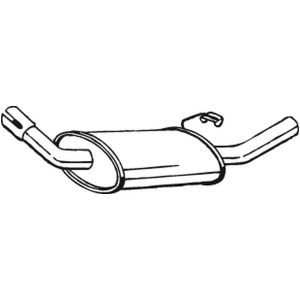 Endschalldämpfer BOSAL 154-801