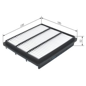 Luftfilter BOSCH FILTRY 1 457 433 968