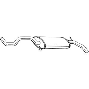 Endschalldämpfer BOSAL 281-377