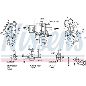 Lader, Aufladung NISSENS 93142