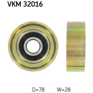Polia guia, correia trapezoidal SKF VKM 32016