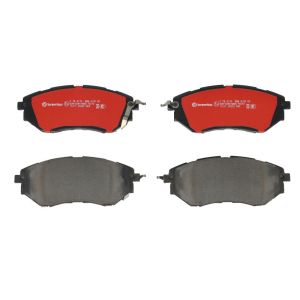 Jarrupalasarja BREMBO Xtra P 78 017X, edessä