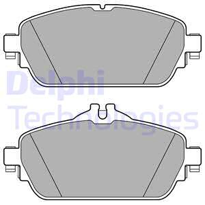 Bremsbelagsatz DELPHI LP2764, Vorne