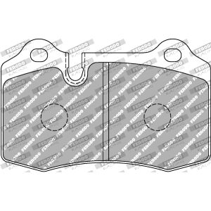 Bremsbelagsatz, Scheibenbremse FERODO FCP1348W