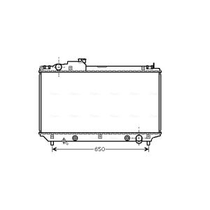 Arrefecedor do motor AVA COOLING TOA2315