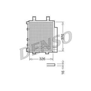 Condenseur, climatisation DENSO DCN35003