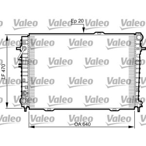Arrefecedor do motor VALEO 735507