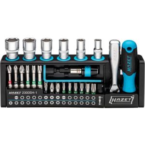 Conjunto de ferramentas de 1/4" HAZET HAZ 2300SH-1
