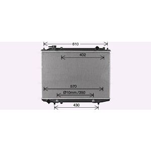 Arrefecedor do motor AVA COOLING FD2664