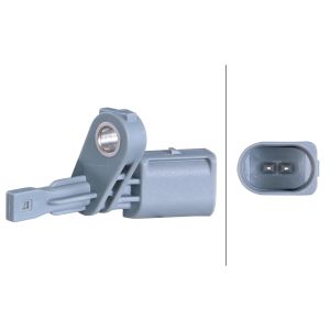 Sensor do ABS traseiro, direito HELLA 6PU 012 039-011