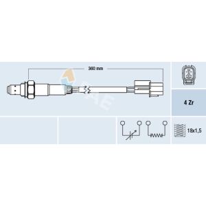 Sensor Lambda FAE 77375