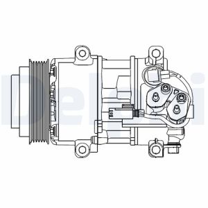 Klimakompressor DELPHI CS20499
